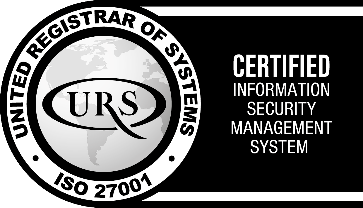 ISO 27001 certified